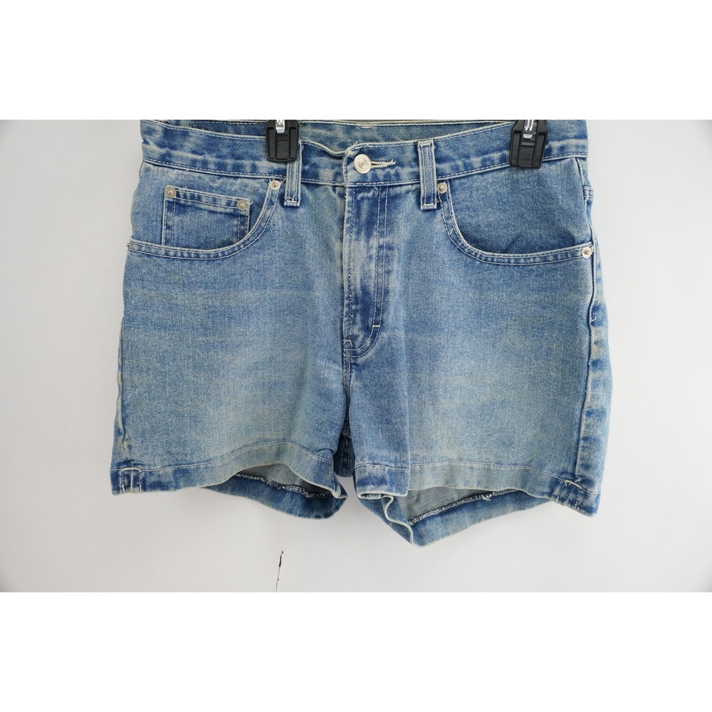 Jordache Denim Shorts Womens 11/12 Blue Light Wash High Rise Vintage Excellent